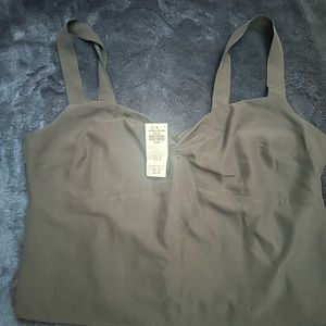 Abercrombie & Fitch Twist-Front Wide Strap Cami